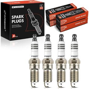 A-Premium Iridium Platinum Spark Plugs Compatible with Ford Escape, Focus, Ranger, Tempo & Chevrolet Malibu, Cavalier & Mazda 6, 5, Tribute & Buick Skylark & Pontiac Sunfire & Oldsmobile, Pack of 4