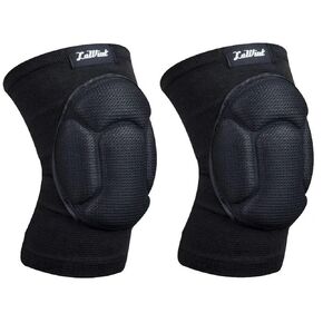 Luwint Volleyball Knee Pads, Sponge Padded Collision Avoidance Knee Sleeve for Youth Adult, Sports, Volleyball, Gardening, Gym, Yoga, Unisex