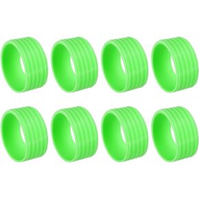 PATIKIL Badminton Racket Handle Grip Ring Racquet Fix Ring Grip Band Rubber Ring Non-Slip