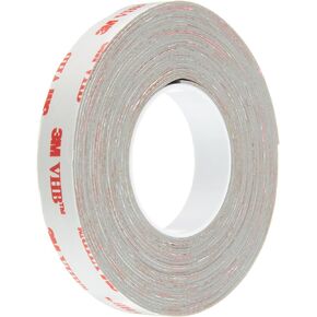 3M 1/2-5-RP32 VHB Tape 0.5 in width x 5 yd length (1 Roll),Gray