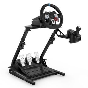 Racing Steering Wheel Stand Simulator Racing Stand Steering Wheel Stand for Logitech G25/G27/G29/G920 Thrustmaster T300RS/ T300GT/T150RS TX Xbox PS4 PS5 PC in Kuwait