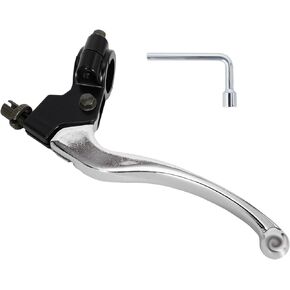 RUTU 7/8" Universal Left Clutch Lever Compatible with 50cc 70cc 90cc 110cc 125cc Pit Dirt Bike for Coleman CT200U CT100U Trail 200 CRF50 CRF100 CRF150 XR50 XR200 YZ80 YZ85 YZ100