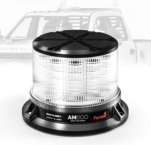 Feniex AM600 High-Intensity LED Beacon, SAE Class 1 (Amber) in Kuwait