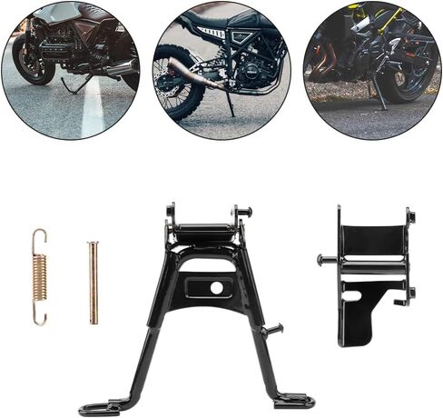 مسند للدراجة النارية، حامل معدني لدعم القدم لدراجة نارية PW50، مسند جانبي للدراجة النارية، حامل جانبي قابل للتعديل لملحقات الدراجات النارية in Kuwait