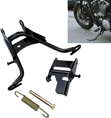 مسند للدراجة النارية، حامل معدني لدعم القدم لدراجة نارية PW50، مسند جانبي للدراجة النارية، حامل جانبي قابل للتعديل لملحقات الدراجات النارية in Kuwait