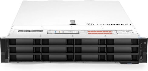 TechMikeNY Server 2X Gold 6152 2.10Ghz 44-Core 256GB H730P Rails PowerEdge R740xd (Renewed) in Saudi Arabia