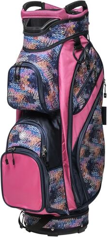 Glove It Ladie's Golf Bag - Lightweight, Nylon Cart Bag with 15 Dividers, Putter Well, Rain Hood & 9 Easy-Access Pockets, Navy Fusion (GB403) in Saudi Arabia