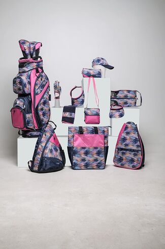 Glove It Ladie's Golf Bag - Lightweight, Nylon Cart Bag with 15 Dividers, Putter Well, Rain Hood & 9 Easy-Access Pockets, Navy Fusion (GB403) in Saudi Arabia