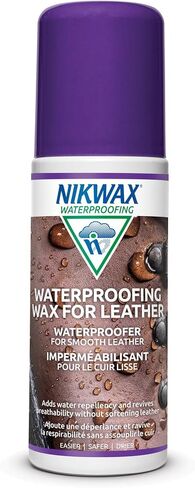 شمع مقاوم للماء من نيكواكس للجلود، السائل، يعيد طارد الماء DWR، العناية بالأحذية، منظف الأحذية والأحذية، حماية من المطر، آمن لجور تكس in Kuwait