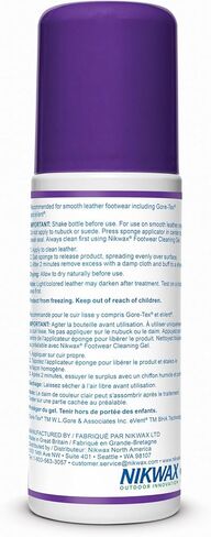 شمع مقاوم للماء من نيكواكس للجلود، السائل، يعيد طارد الماء DWR، العناية بالأحذية، منظف الأحذية والأحذية، حماية من المطر، آمن لجور تكس in Kuwait