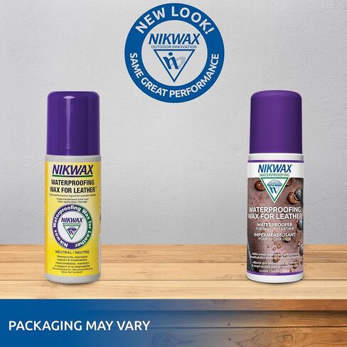 شمع مقاوم للماء من نيكواكس للجلود، السائل، يعيد طارد الماء DWR، العناية بالأحذية، منظف الأحذية والأحذية، حماية من المطر، آمن لجور تكس in Kuwait
