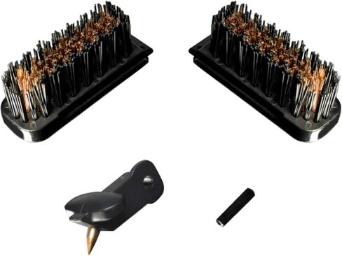 Frogger Golf Club Brush Groove Cleaner & Brush Head Replacement for BrushPro | Golf Cleaner Tool with Nylon Bristles for Heavy-Duty Cleaning, Scratch-Free Scrubber for Professional Golfers in Saudi Arabia