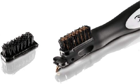Frogger Golf Club Brush Groove Cleaner & Brush Head Replacement for BrushPro | Golf Cleaner Tool with Nylon Bristles for Heavy-Duty Cleaning, Scratch-Free Scrubber for Professional Golfers in Saudi Arabia