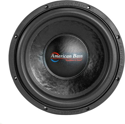 American Bass Usa DX 124 800 Watt Max 4Ohm 12 Inch Subwoofer, Black in Saudi Arabia