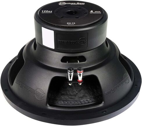 American Bass Usa DX 124 800 Watt Max 4Ohm 12 Inch Subwoofer, Black in Saudi Arabia