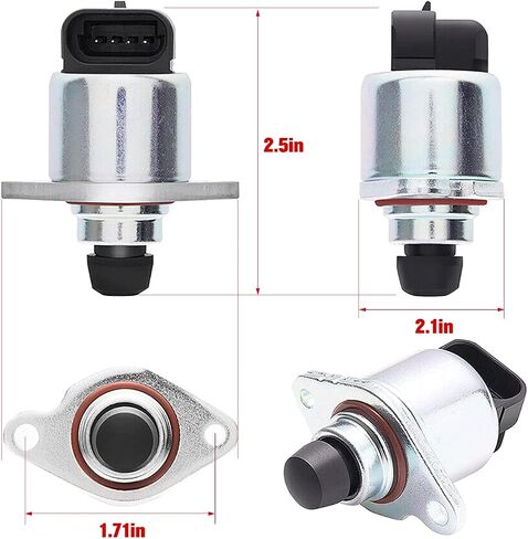 Idle Control Valve 17113598 AC234 and TPS Throttle Position Sensor Compatible with Silverado Tahoe GMC Sierra Yukon Cadillac Escalade in Saudi Arabia
