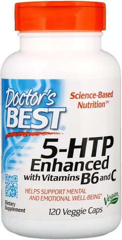 Doctor's Best 5HTP معزز بفيتامينات B6 وC 235 in Kuwait