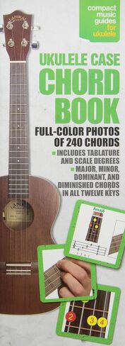 Ukulele Case Chord Book In Full Color - Compact Music Guide Series (Compact Music Guides for Ukuele) in Saudi Arabia