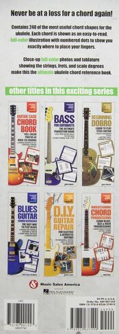 Ukulele Case Chord Book In Full Color - Compact Music Guide Series (Compact Music Guides for Ukuele) in Saudi Arabia