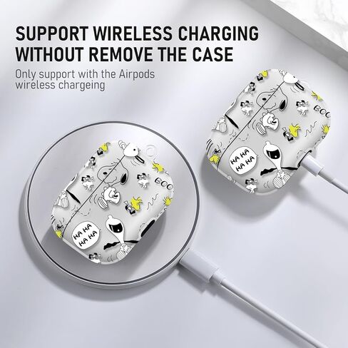 غطاء حماية لجهاز Airpods Pro، تصميم رائع ومبتكر وفريد ​​من نوعه، غطاء حماية من السيليكون Airpods Pro قابل للحمل مضاد للصدمات مع مجموعة أدوات تنظيف لجهاز Apple Airpod Pro 2019 in Saudi Arabia
