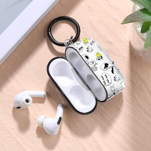 غطاء حماية لجهاز Airpods Pro، تصميم رائع ومبتكر وفريد ​​من نوعه، غطاء حماية من السيليكون Airpods Pro قابل للحمل مضاد للصدمات مع مجموعة أدوات تنظيف لجهاز Apple Airpod Pro 2019 in Saudi Arabia