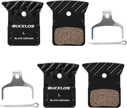 BUCKLOS 2 أزواج BL-01S مكابح قرصية للسيراميك شيمانو N03A N04C L05A K04S K04Ti K05S K05Ti M8110 M7110 R9170-F R8070-F R7070-F R4770-F RS805-F RS505-F RS405-F RS305-F U50 00-ف RX810- إف آر إكس 400-إف in Saudi Arabia