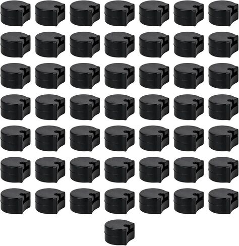 Bstinay 50 PCS Rubber Clarinet Thumb Rest Cushion for Most Clarinet Black Musical Instrument Accessories in Saudi Arabia