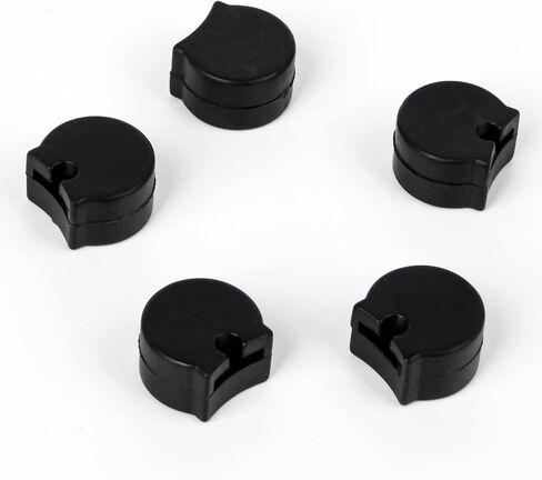 Bstinay 50 PCS Rubber Clarinet Thumb Rest Cushion for Most Clarinet Black Musical Instrument Accessories in Saudi Arabia