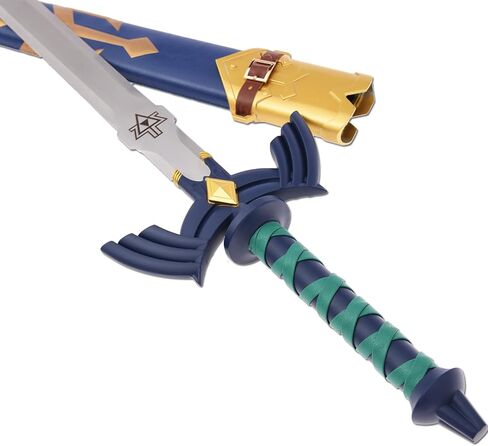 Legend of Zelda Full Tang Master Sword Skyward Sword، سيف Zelda المعدني، المجموعة والكوسبلاي، تتوفر مجموعة متنوعة من الأنماط (Master Sword-9) in Kuwait