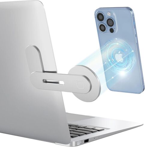 MagSafe Accessories Compatible with iPhone 15 14 13 12 Series, Universal Laptop Accessories in Order for Dual-Screen Interaction, Laptop Phone Holder for iPhones in Saudi Arabia