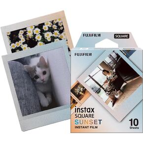 Fujifilm Instax Square Sunset Film - 10 Exposures