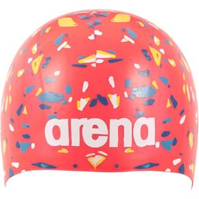 Arena Unisex Adult Poolish Molded Silicone Swim Cap for Intensive Training and Swimming Comfortable Elastic Fit, One Size