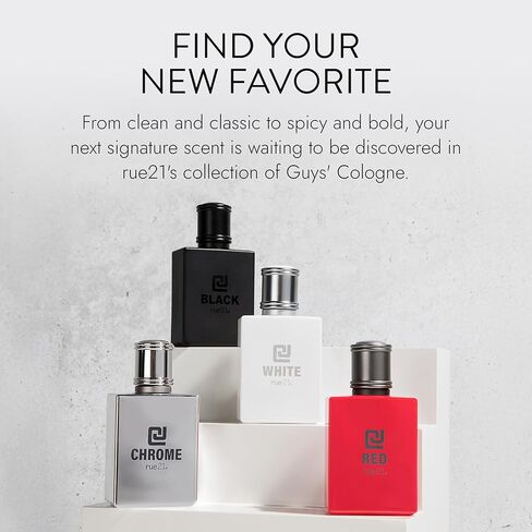Rue 21 CJ Black Men's Cologne Spray - 1.7 fl oz (50 ml) in Kuwait