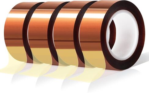 12 Rolls 20mm x16m(52FT) Heat Tape High Temperature Heat Resistant Tape Heat Transfer Tape for Heat Sublimation Press Vinyl,No Residue in Saudi Arabia