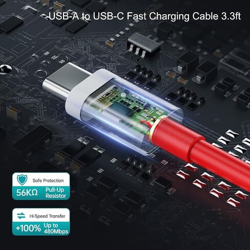 for Oneplus Car Charger 100W 80W 65W Fast Charging,3ft Cable in Kuwait