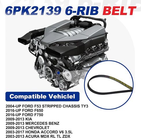12626222 Serpentine Alternator Fan Belt 2370mm Fits Silverado Tahoe Suburban Express Avalanche, Sierra Yukon Savana, Escalade Most 07-14 Automotive Engine Water & P/S Pump Drive Belts in Saudi Arabia