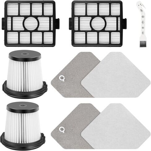 4 عبوات بديلة لمرشحات HEPA لـ Shark IW3511 وIW1111 Detect Pro مكنسة كهربائية لاسلكية خفيفة الوزن in Kuwait