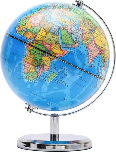 Exerz World Globe Dia 5.5-inch (14cm)- Mini Globe Political Map - Educational/Geographic in Kuwait