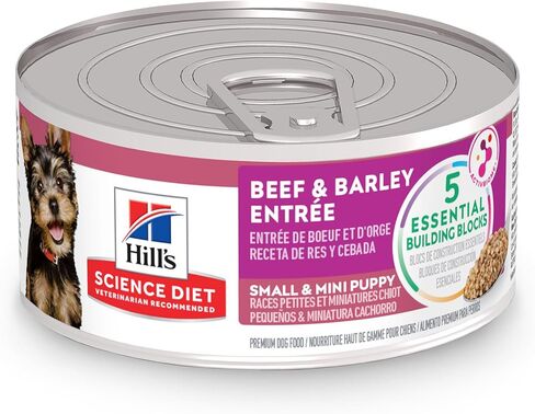 Hill's Science Diet Wet Dog Food, Puppy, Small Paws for Small Breeds, Savory Stew with Chicken & Vegetables Recipe, 3.5 oz Trays, 12-Pack in Saudi Arabia