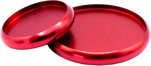 أقراص Discbound من سبائك الألومنيوم المخفية - 7 ألوان، مقاسان - لأنظمة Circa وArc وTUL (أسود، 1 بوصة) in Kuwait