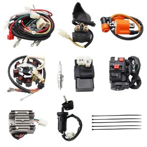 برو بات كاملة الكهرباء ATV رباعية 150cc 200cc 250cc 300cc 3 ثقوب الجزء الثابت CDI الأداء لفائف سلك تسخير Zongshen ليفان