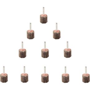 40 حزمة 1/4 بوصة مجموعة صنفرة عجلة جلخ 40 حزمة، 80 حصباء، 1/4 بوصة عرقوب أكسيد الألومنيوم رفرف عجلة ساندر تلميع عجلة الصنفرة، 8 أحجام لإزالة الأزيز وإزالة الصدأ in Kuwait