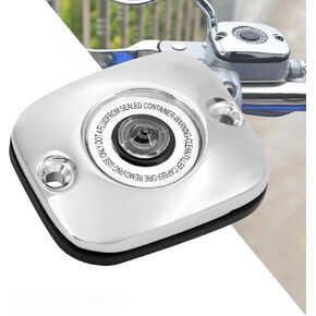 HDBUBALUS Black Front Brake Master Cylinder Cover Fit for Harley Touring 05-07 Dyna 06-17 in Kuwait