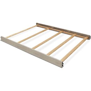 Sorelle Furniture Toddler Rails and Full-Size Bed Adult Rails, Sorelle Wood Bed Rail & Crib Conversion Kit, Converts Sorelle Furniture Crib to Toddler Bed and Full-Size Bed, # 215 - White in Kuwait