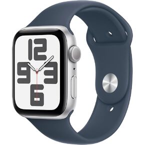 Apple Watch SE (2nd Gen) (GPS, 44mm) - Midnight Aluminum Case with Midnight Sport Band, M/L (Renewed)