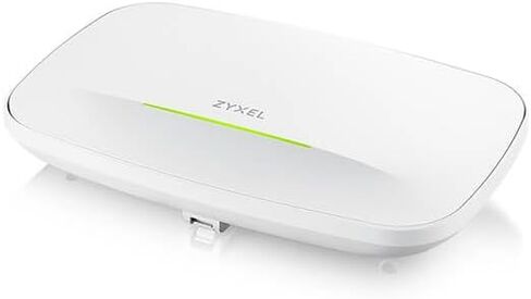 Zyxel WiFi 7 Enterprise-Grade BE11000 نقطة وصول NebulaFlex ثلاثية الراديو | منفذا إيثرنت 2 × 2.5 جيجا، يمكن التحكم فيهما عبر تطبيق Nebula Web/App أو الواجهة المحلية للجهاز [NWA130BE] in Kuwait
