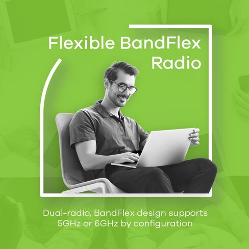 Zyxel WiFi 7 Enterprise-Grade BE11000 نقطة وصول NebulaFlex ثلاثية الراديو | منفذا إيثرنت 2 × 2.5 جيجا، يمكن التحكم فيهما عبر تطبيق Nebula Web/App أو الواجهة المحلية للجهاز [NWA130BE] in Kuwait