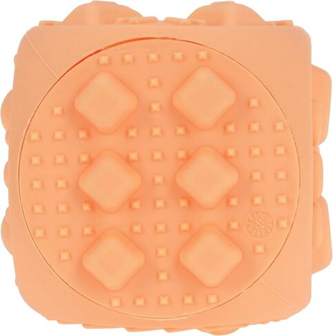 Nuby Silicone Block Poppers - (2-Pack) Interactive Baby Block Toy for Babies 10+ Months - Blue and Green in Kuwait