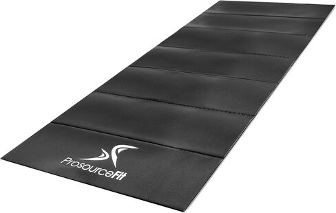 ProSource Treadmill & Exercise Equipment Mats, Folding High Density PVC Floor Protector in Kuwait