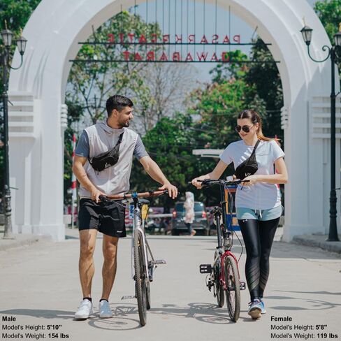 حقيبة حزام تورتش للرجال - حزمة فاني للرجال والنساء مع بوصلة للبقاء على قيد الحياة، حقيبة صغيرة خفيفة الوزن لصالة الألعاب الرياضية والجري والمشي لمسافات طويلة وركوب الدراجات ومشي الكلاب - فاليجو (رمادي) in Kuwait